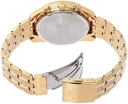 Orient Stretto Relógio masculino com cronógrafo solar, mostrador